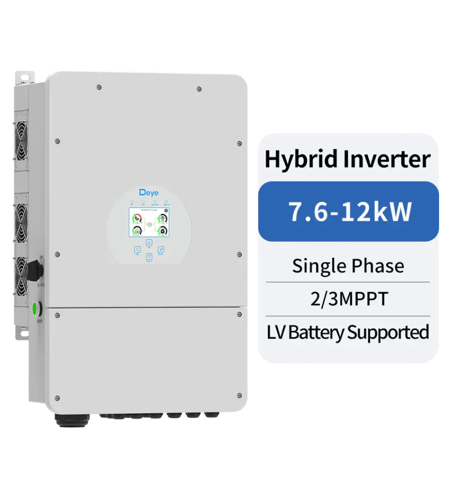 Deye Hybrid String Inverter 7.6kW - 12kW