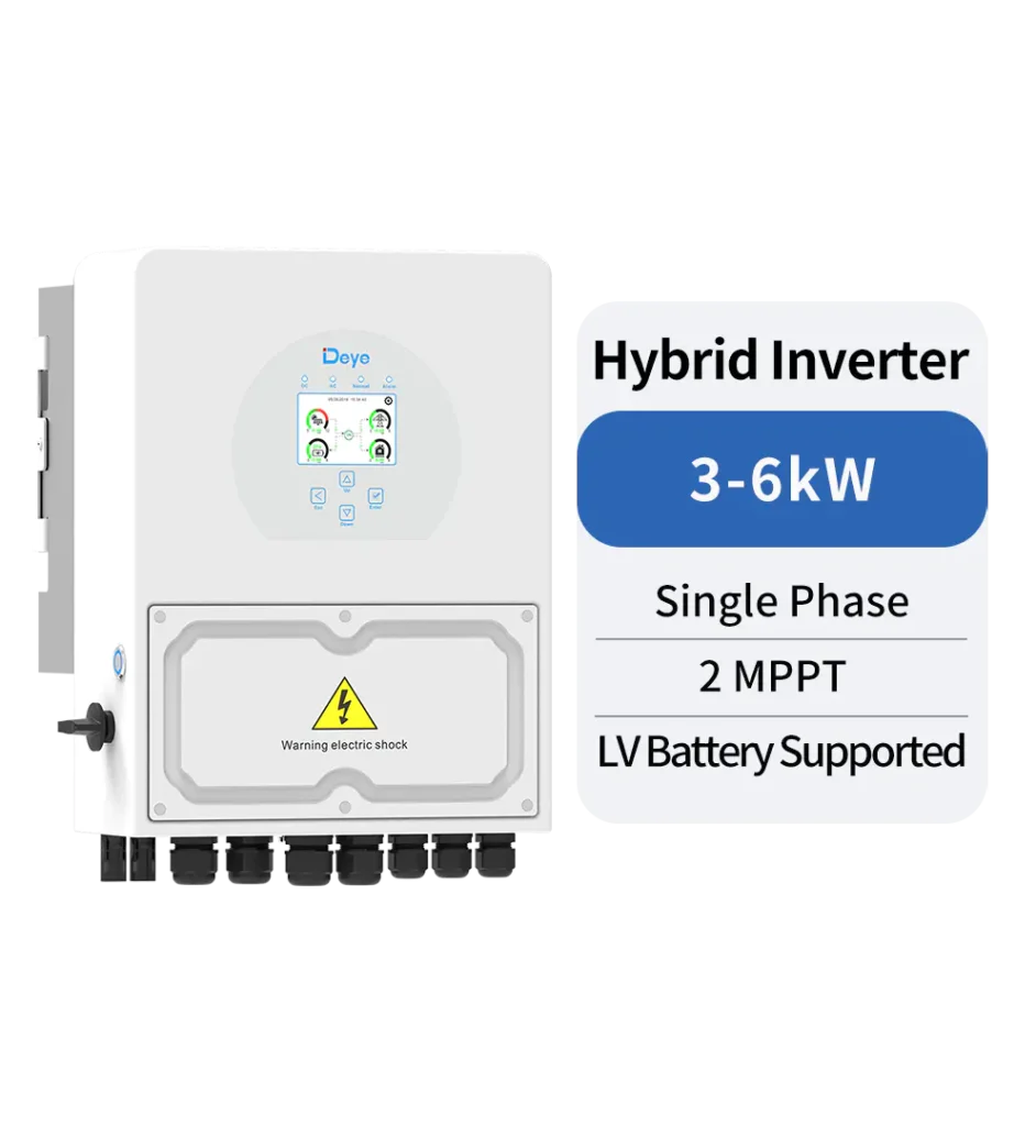 Deye Hybrid String Inverter 3kW - 6kW