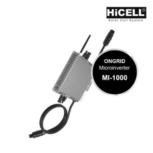 Inverter PLTS Ongrid Microinverter 1KW 1 Phase
