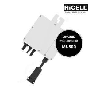 Inverter PLTS Ongrid Microinverter 500W 1 Phase