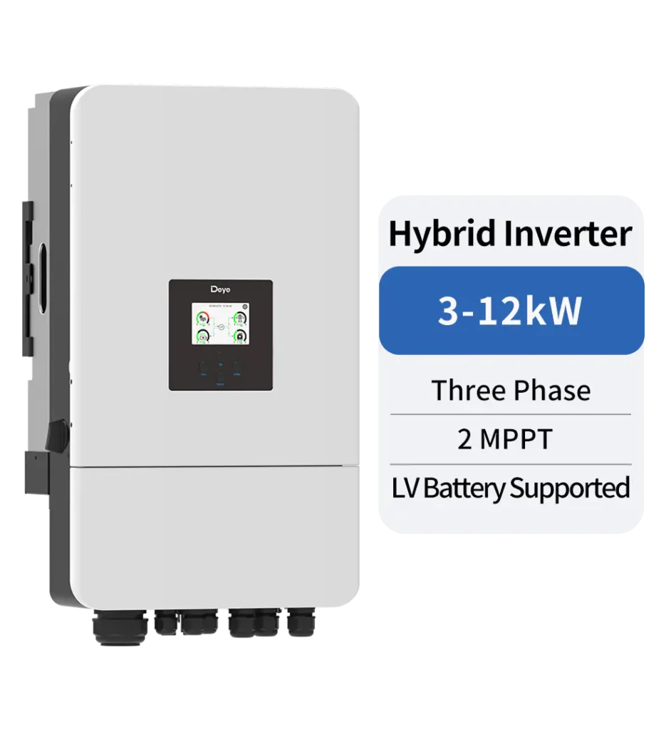 Deye Hybrid String Inverter 3kW - 12kW
