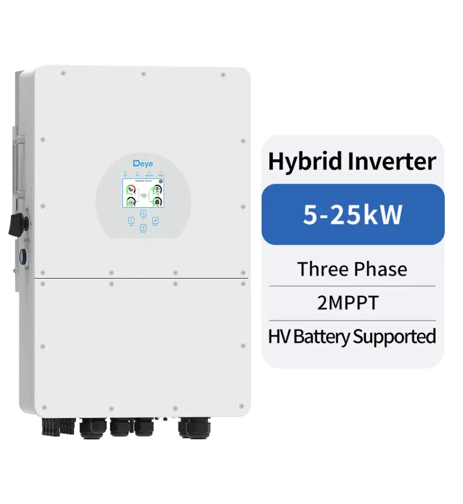 Deye Hybrid String Inverter 5kW - 25kW